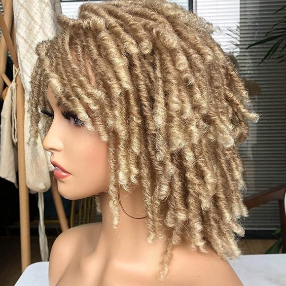 Womens ladies faux locs wig main image 5